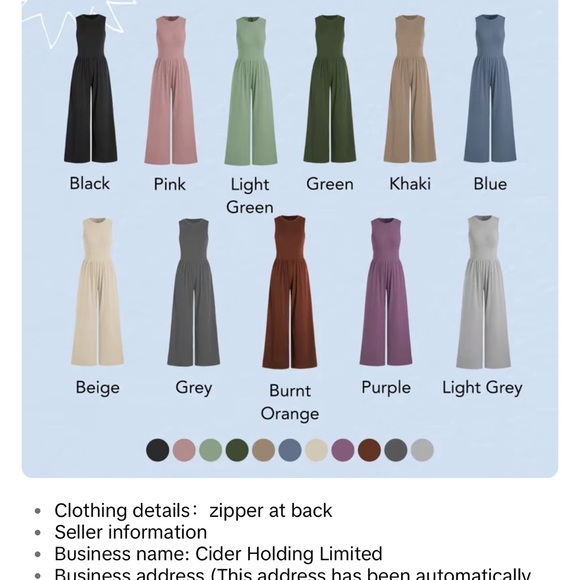 NWT Jumpsuit - Rust - Picture 4 of 5